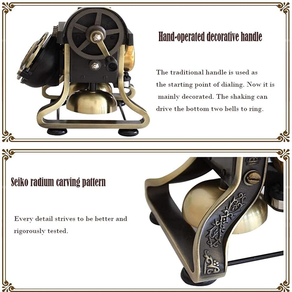 Amazon | ヴィンテージハンドクランクアンティーク電話1892